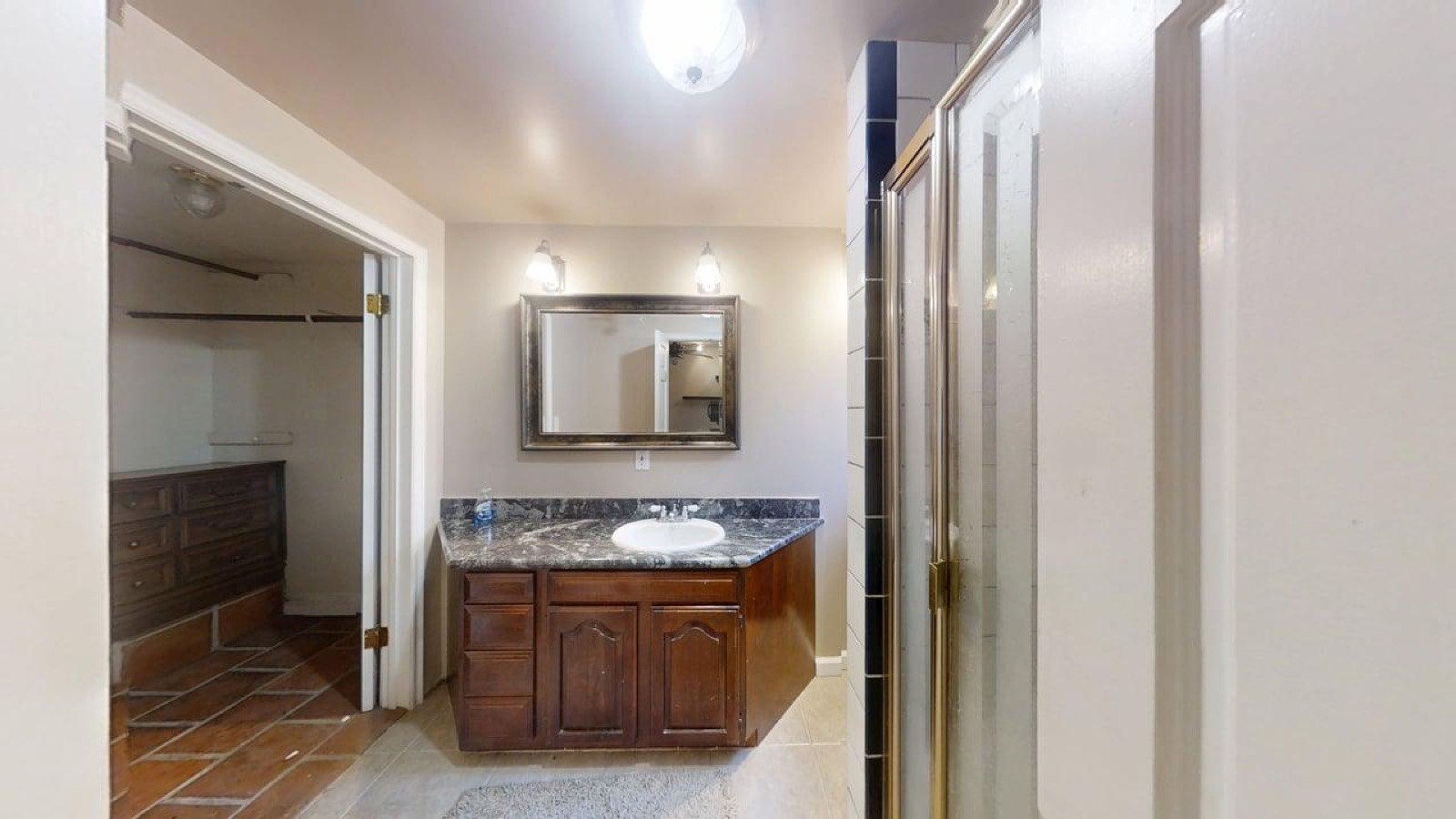 Bath with Walk-in Closet